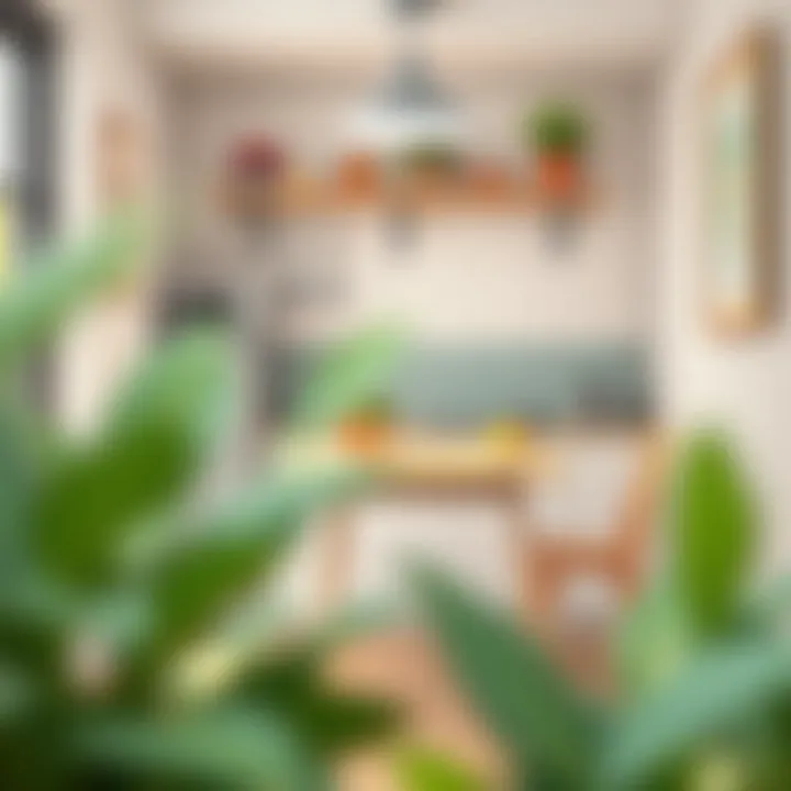 Space-Saving Kitchen Table for Small Areas Compact kitchen table in a small space