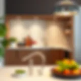 Contemporary kitchen niche design