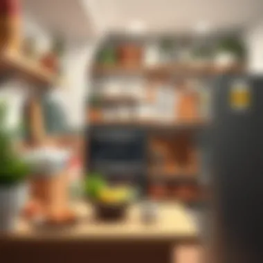 Organized kitchen storage solutions