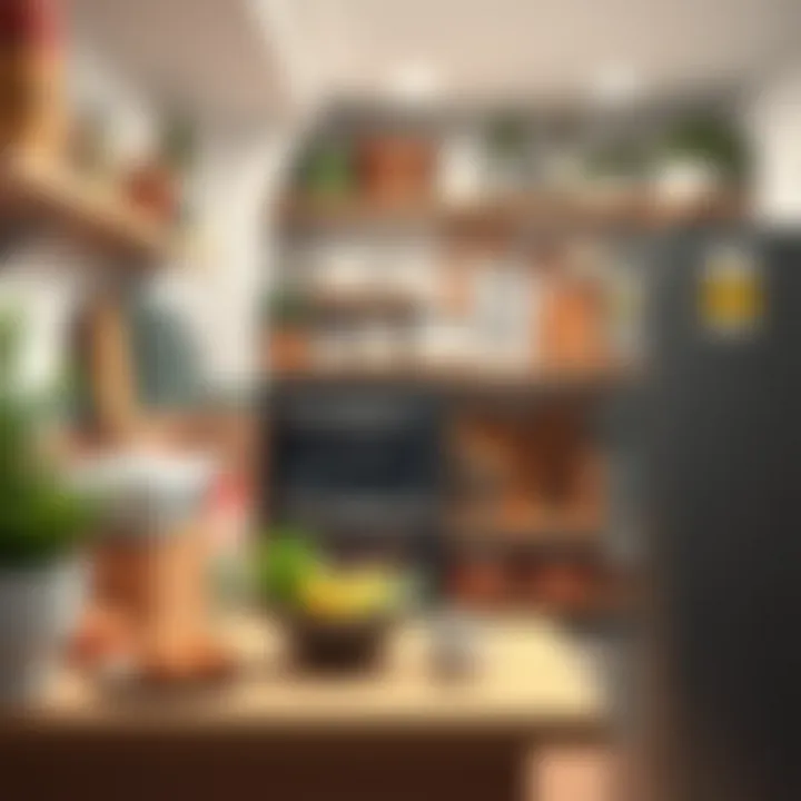 Organized kitchen storage solutions