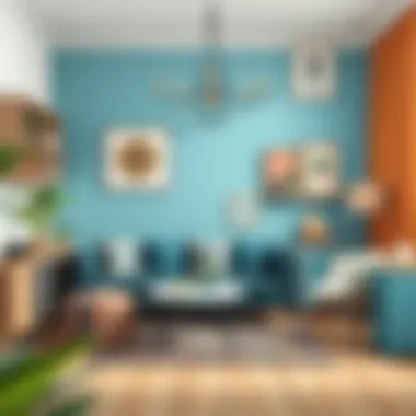 Psychology of colors in home design