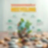 An infographic illustrating the environmental benefits of recycling