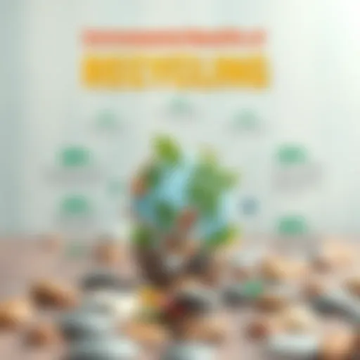 An infographic illustrating the environmental benefits of recycling