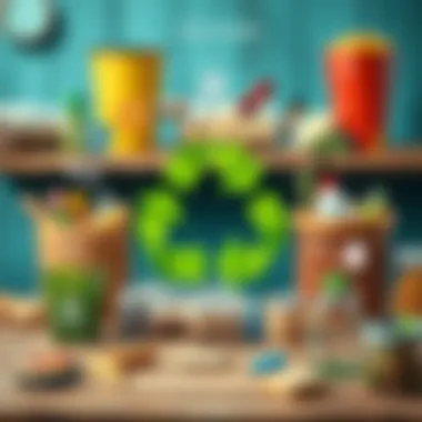 Recycling Methods and Their Applications A diagram depicting various recycling methods and their applications