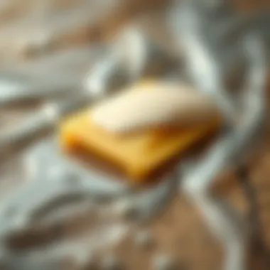 Removing adhesive from plastic surfaces