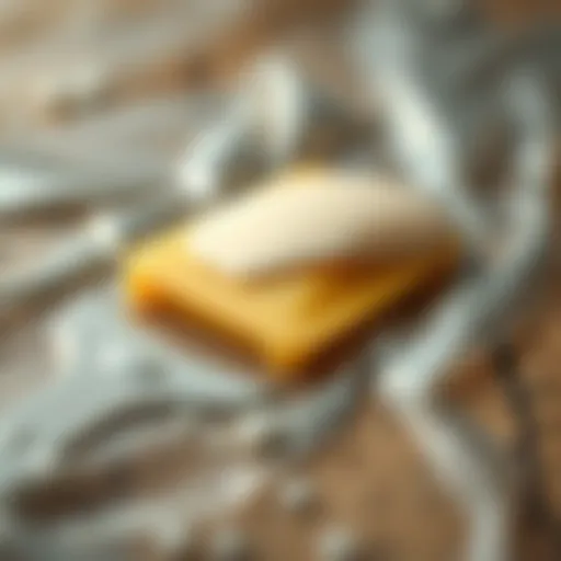 Removing adhesive from plastic surfaces