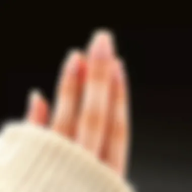 Healthy natural nails post artificial nail removal