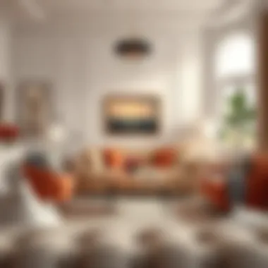 A classic living room filled with elegant furnishings and rich textures.