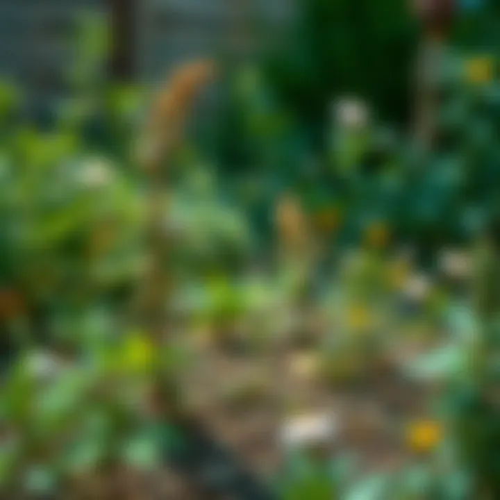 A serene garden setting featuring Siklement plants, emphasizing their natural habitat.