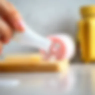 Demonstration of silicone peeling technique