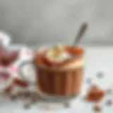 Indulgent Hot Chocolate Delight Rich hot chocolate with whipped cream and chocolate shavings