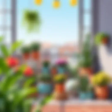 Creative Balcony Decor Ideas Creative balcony decor ideas with vibrant colors