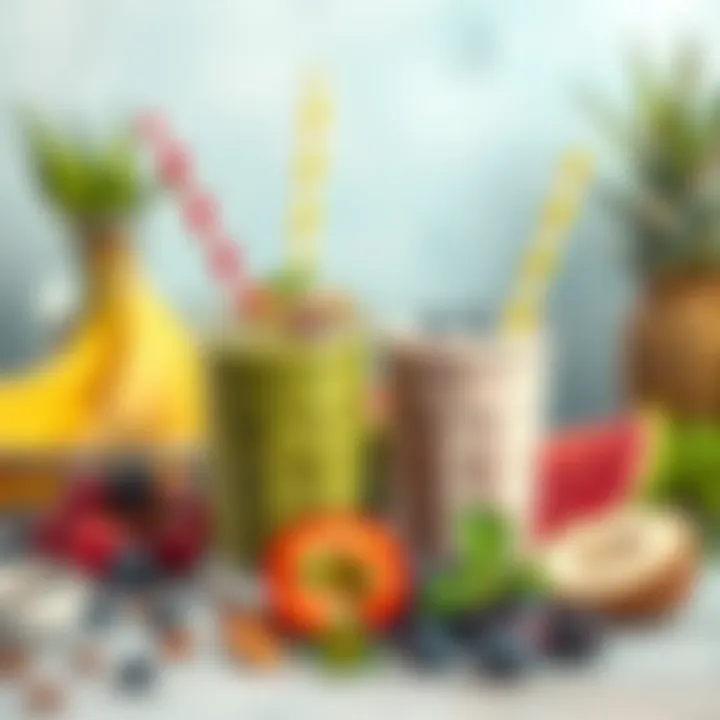 Nutritious toppings and enhancements for smoothies