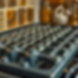 Shiny stovetop casting after cleaning