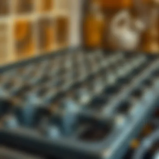 Shiny stovetop casting after cleaning