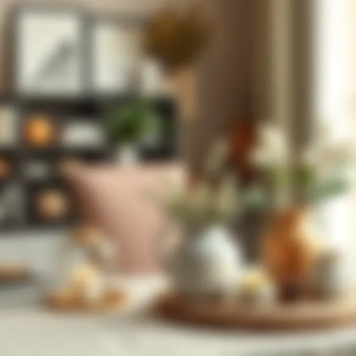 Stylish decor elements enhancing the ambiance