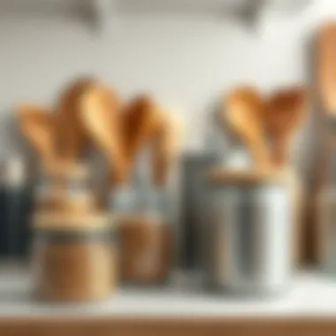 Stylish kitchen organization tools and containers