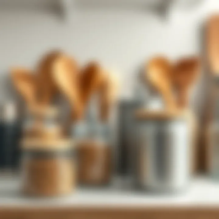 Stylish kitchen organization tools and containers