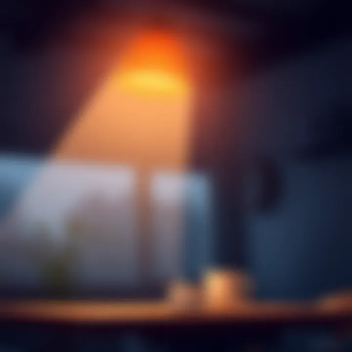 Impact of lighting on mood and atmosphere