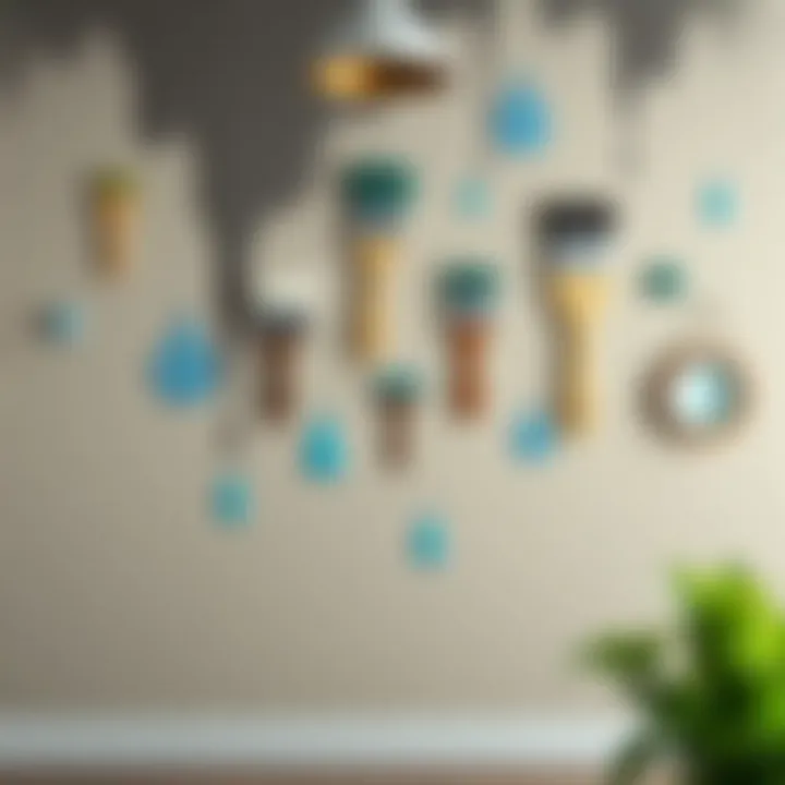 Exploring Textured Techniques Textured wall painting showcasing various techniques