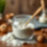 Creative use of non-dusty mixture in handmade crafts