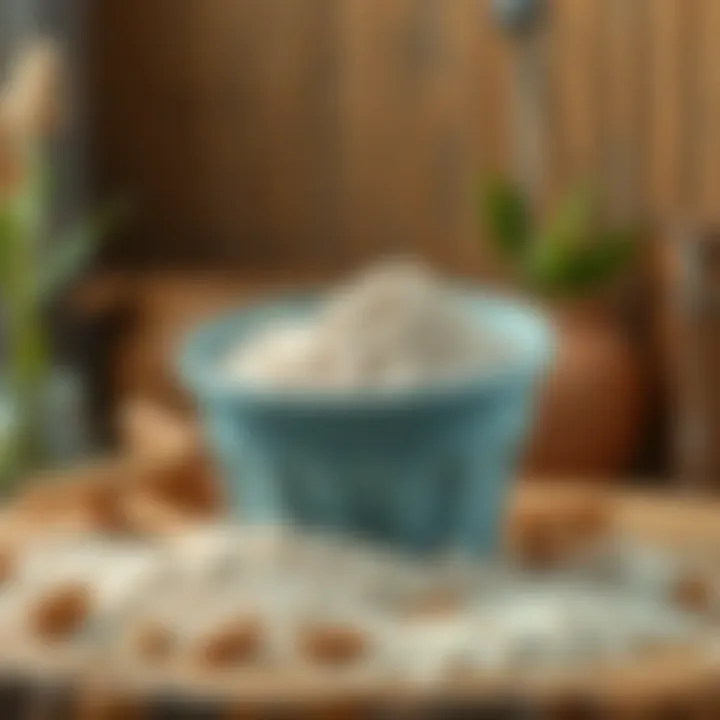 Showcasing dust-free mixture benefits in DIY projects