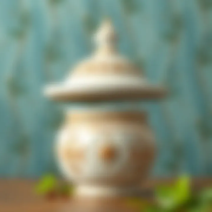 Ceramic Incense Burner Elegant ceramic incense burner with intricate designs