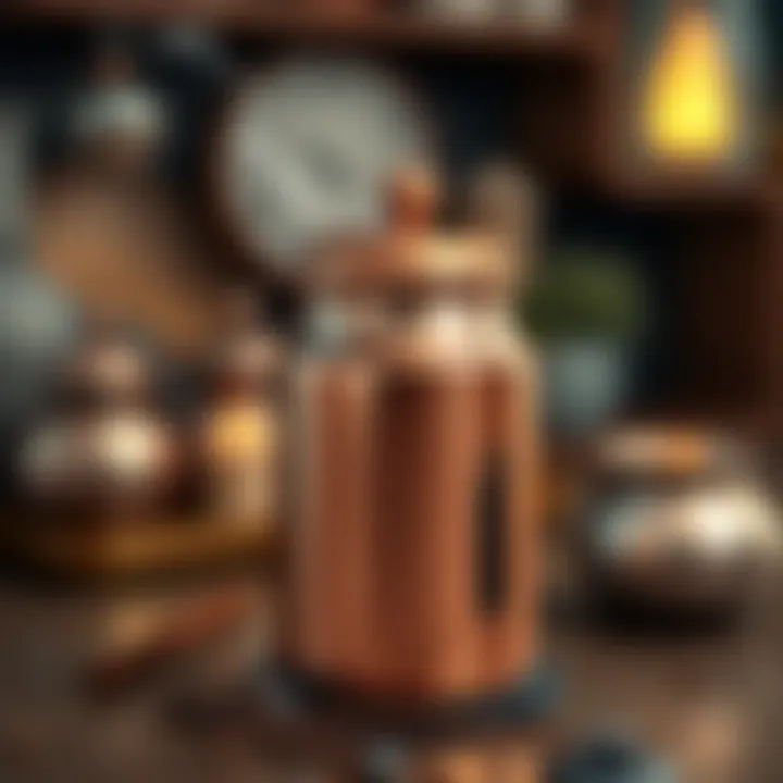 Metal Incense Pot Modern metal incense pot with sleek lines