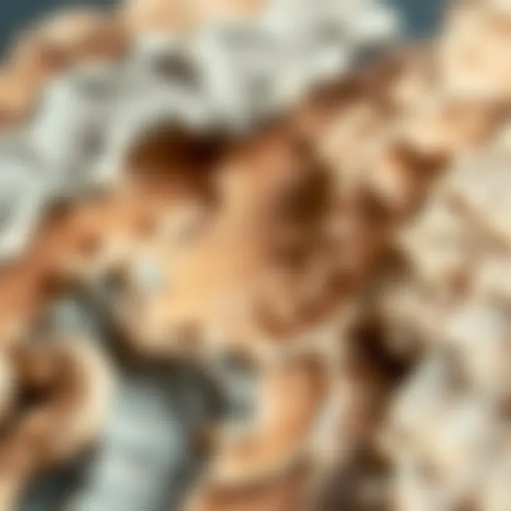 Exploring Unique Textures in Art Close-up of unique textures used in decorative artwork