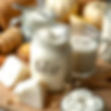 Different types of kefir