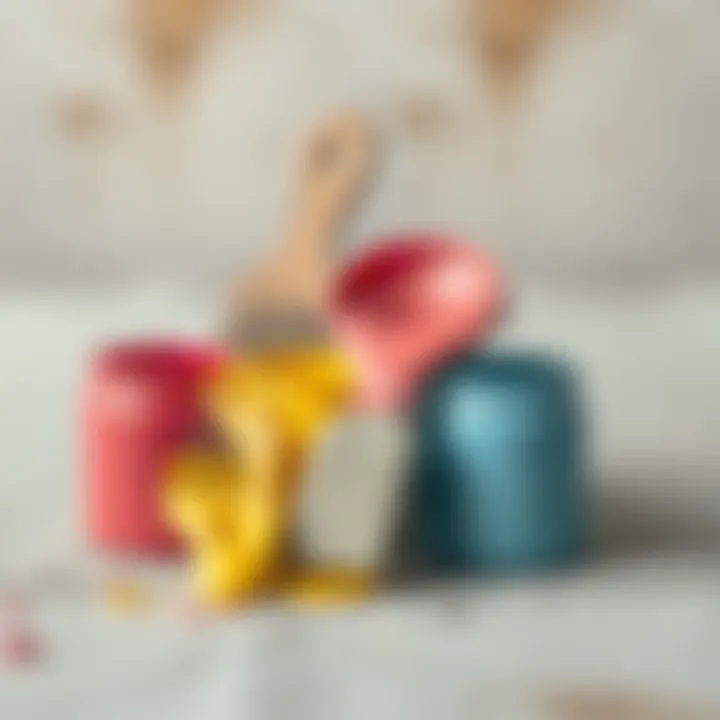 Various paint types and their properties