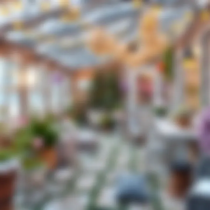 Innovative Decor in Winter Gardens Stylish winter garden showcasing innovative decor