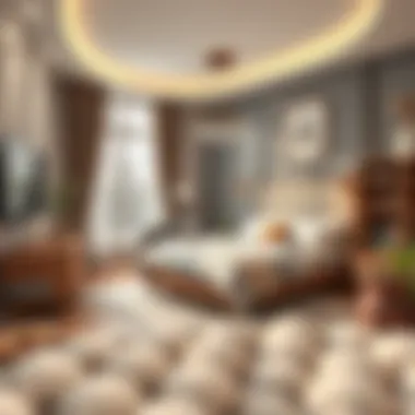 Creative bedroom design reflecting individual style