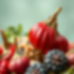 A vibrant display of various types of yer çiçeği showcasing their unique features and colors