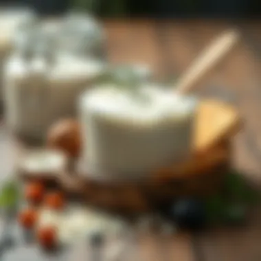 Essential ingredients for homemade yogurt